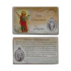 Holy Card of Saint Pancras | Devotional Card