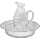 Liturgical lavabo | Glass pitcher and basin