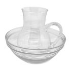 Ewer and Basin Crystal Sets