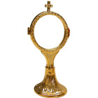 Metal Monstrance with Cross