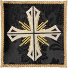 Black pall with Cross embroidery | Church cloths