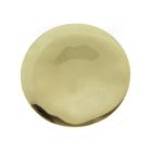 Polished metal paten - 7 cm. diameter