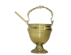 Add to Cart Smooth golden acetre with chiselled base | 14.5cm Tall Smooth golden acetre with chiselled base | 14.5cm Tall