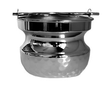 Add to Cart Silver color brass Holy Water vessel | 11 cm. high Silver color brass Holy Water vessel | 11 cm. high