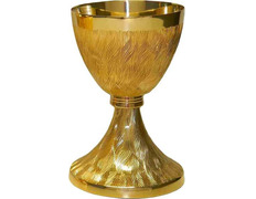Add to Cart Metal chalice decorated with wavy lines Metal chalice decorated with wavy lines