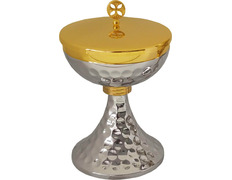 Add to Cart Sacred ciborium silver and gold plated Sacred ciborium silver and gold plated