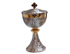 Add to Cart Copón with cordero and crismón engraved Copón with cordero and crismón engraved