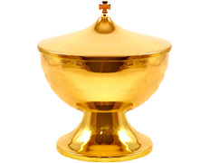Add to Cart Ciborium and goblet classic plain golden Ciborium and goblet classic plain golden