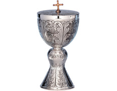 Add to Cart Silver Ciborium with Cross Silver Ciborium with Cross