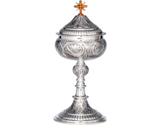 Add to Cart Sterling silver goblet with chiselled lid Sterling silver goblet with chiselled lid