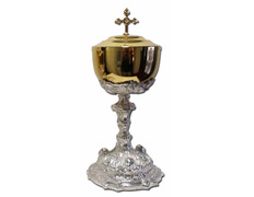 Add to Cart Rococo Ciborium in bronze silver bath Rococo Ciborium in bronze silver bath