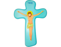 Add to Cart Blue children's wall crucifix Blue children's wall crucifix
