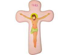 Add to Cart Pink children's wall crucifix Pink children's wall crucifix