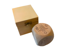 Add to Cart Catholic Prayer Cube | Blessing Prayer Dice Catholic Prayer Cube | Blessing Prayer Dice