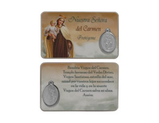 Add to Cart Holy Card of Our Lady of Mount Carmel Holy Card of Our Lady of Mount Carmel