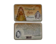 Add to Cart Prayer Card of Our Lady of El Rocío with Medal Prayer Card of Our Lady of El Rocío with Medal