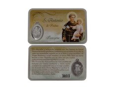 Add to Cart Saint Anthony of Padua Holy Card with Prayer Saint Anthony of Padua Holy Card with Prayer