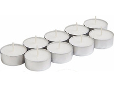 Add to Cart Tealights with silver container | 1.5" x 0.6" Tealights with silver container | 1.5" x 0.6"