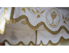 Add to Cart Embroidered processional canopy for 4 varas Embroidered processional canopy for 4 varas