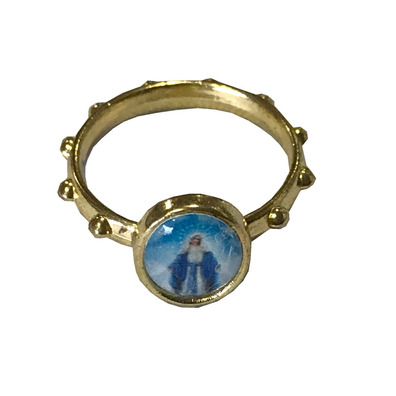 Miraculous Virgin Ring | Decade Rosary