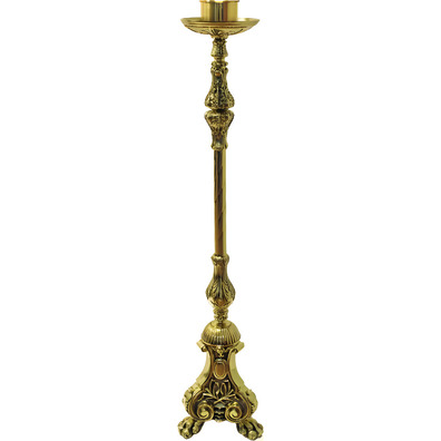 Standing candlestick made of bronze