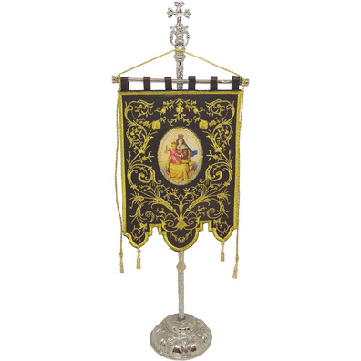 Virgin of Mount Carmel Simpecado Banner | Miniature