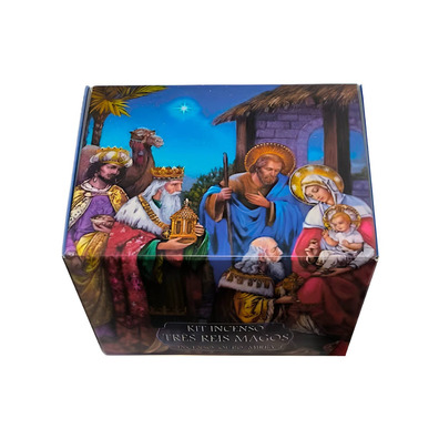 Three Kings Incense: Gold, Frankincense, and Myrrh