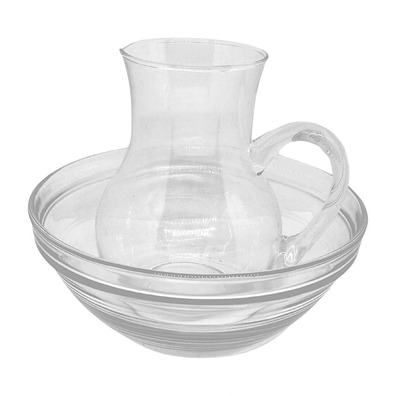 Ewer and Basin Crystal Sets