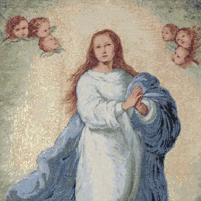 Immaculate Conception of El Escorial Wall Hanging Tapestry 