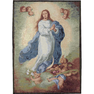 Immaculate Conception of El Escorial Wall Hanging Tapestry 