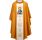 Wool and lurex chasuble with central embroidered stolon