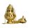 Catholic Church Golden color brass thurible | 24 cm.