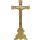 Gold metal crucifix