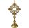 Bronze monstrance with Cross and circular base