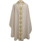 Wool, Polyester and Viscose Catholic Church Chasuble beige