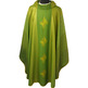 Chasuble in four colors | embroidery cross green