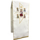 Altar Lectern Cloth | Byzantine Style embroidery beige