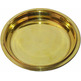 Golden metal paten