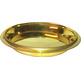 Golden metal paten