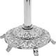 Censer holder with silver plated cast foot