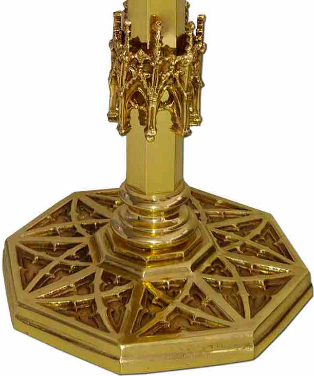 Traditional Gothic Brass Reliquary Shrine for your Relic (CCG-23)